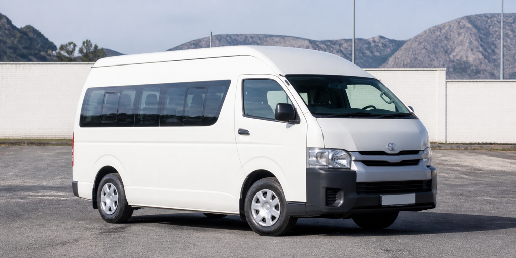 Minibus rental vehicles